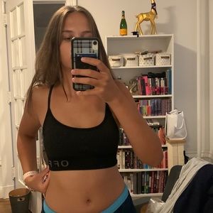 Aerie offline striped sports bra. M.